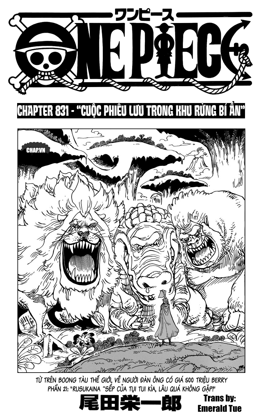 One Piece Chapter 831 - Trang 2