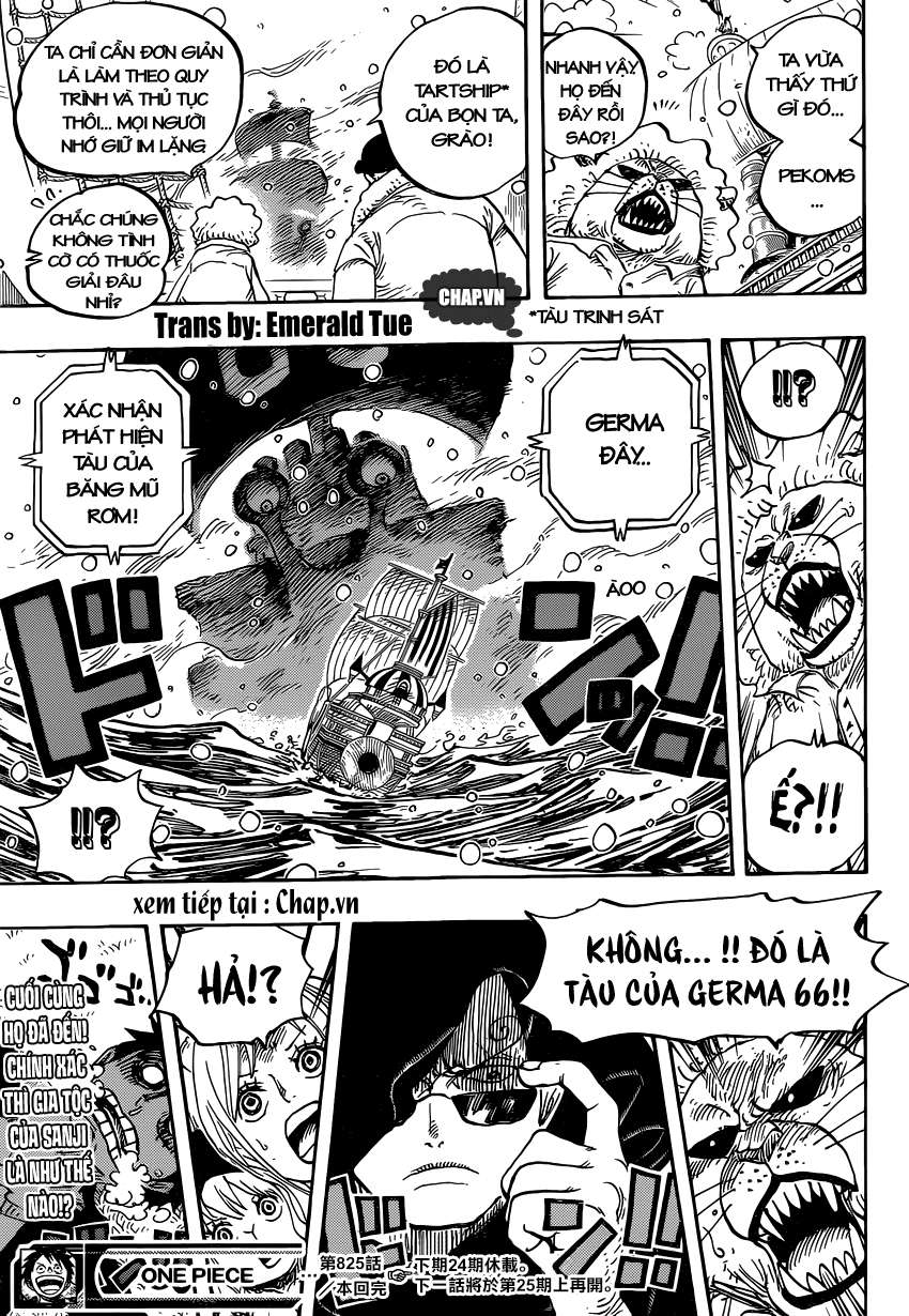 One Piece Chapter 825 - Trang 2