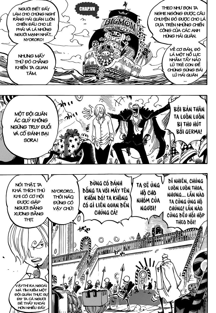 One Piece Chapter 825 - Trang 2