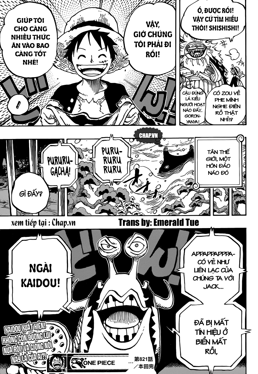 One Piece Chapter 821 - Trang 2