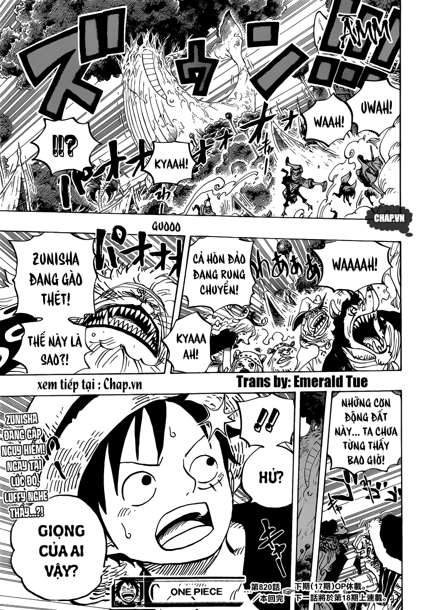 One Piece Chapter 820 - Trang 2