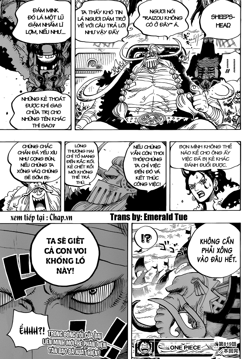 One Piece Chapter 819 - Trang 2