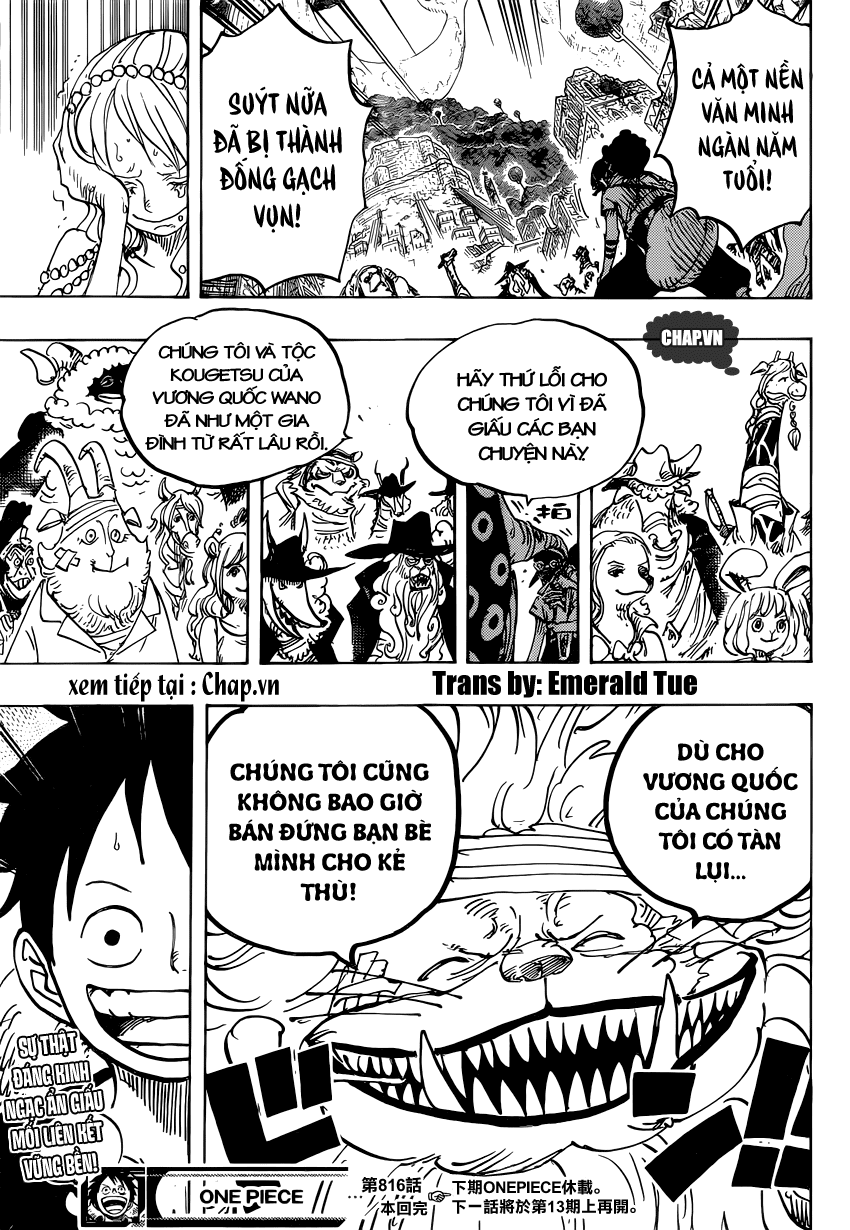 One Piece Chapter 816 - Trang 2