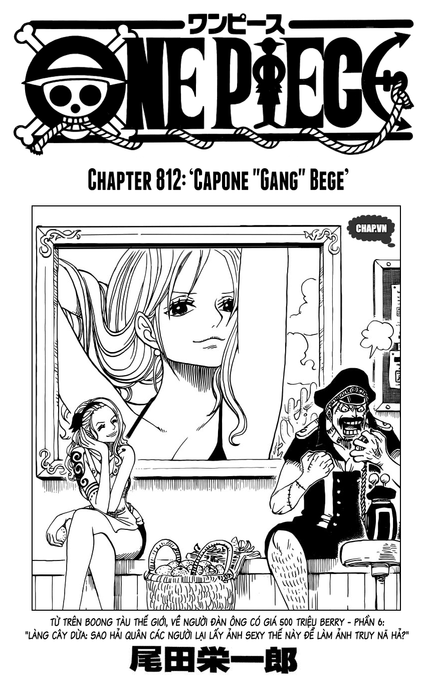 One Piece Chapter 812 - Trang 2