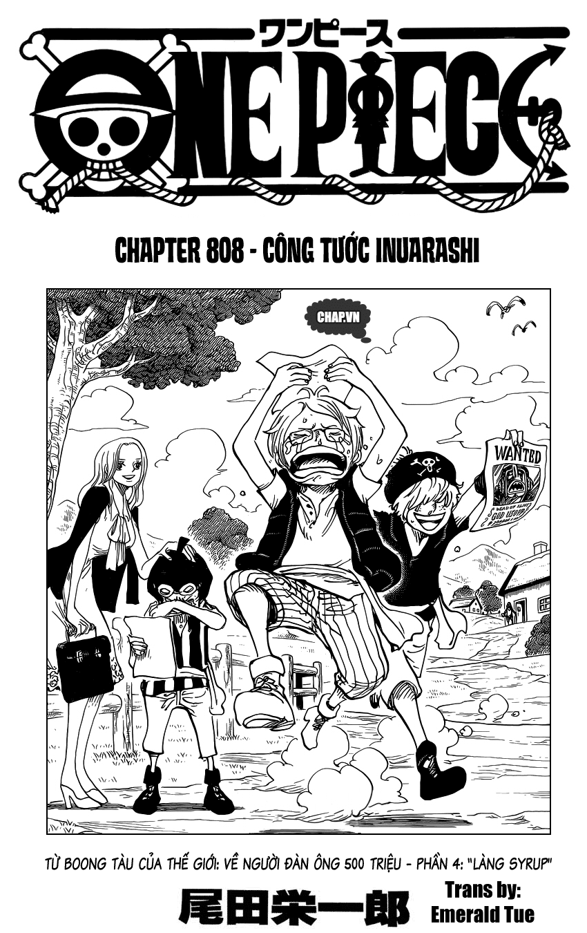 One Piece Chapter 808 - Trang 2