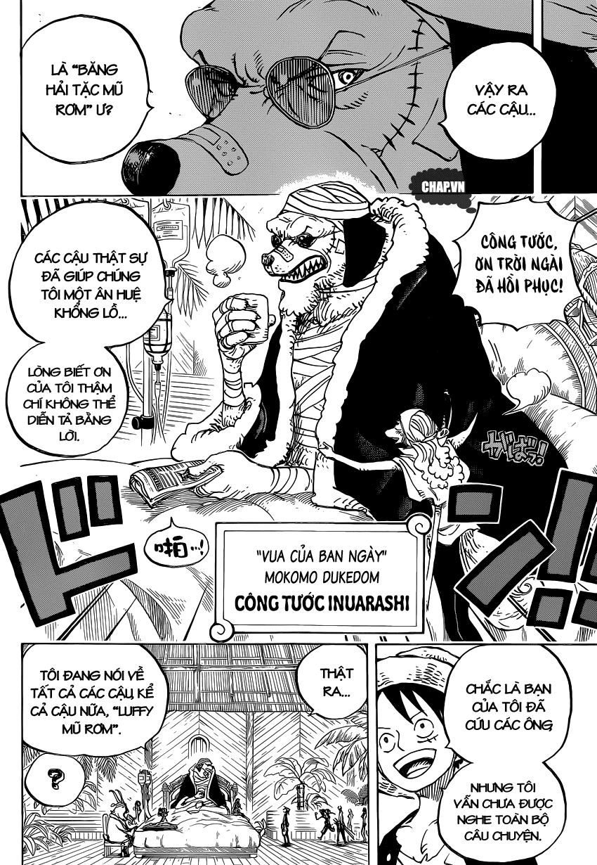 One Piece Chapter 808 - Trang 2