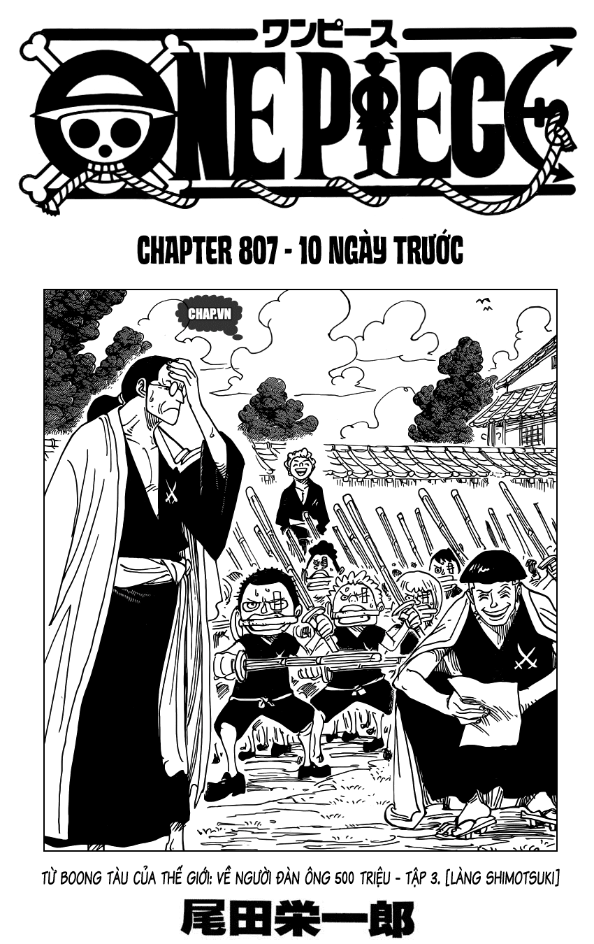 One Piece Chapter 807 - Trang 2