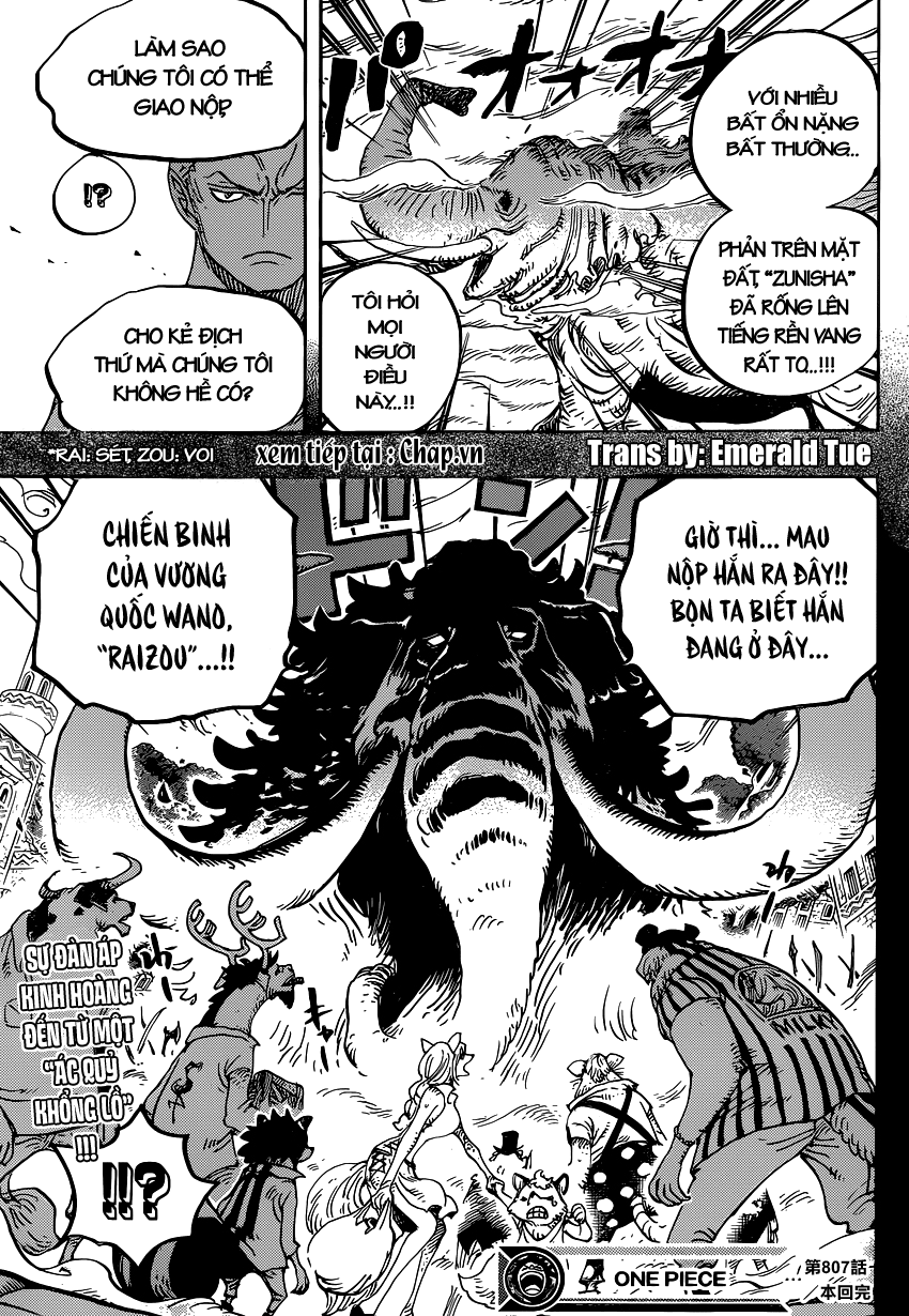 One Piece Chapter 807 - Trang 2