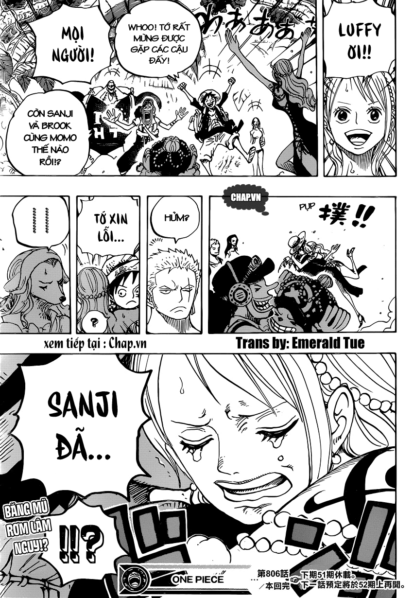 One Piece Chapter 806 - Trang 2