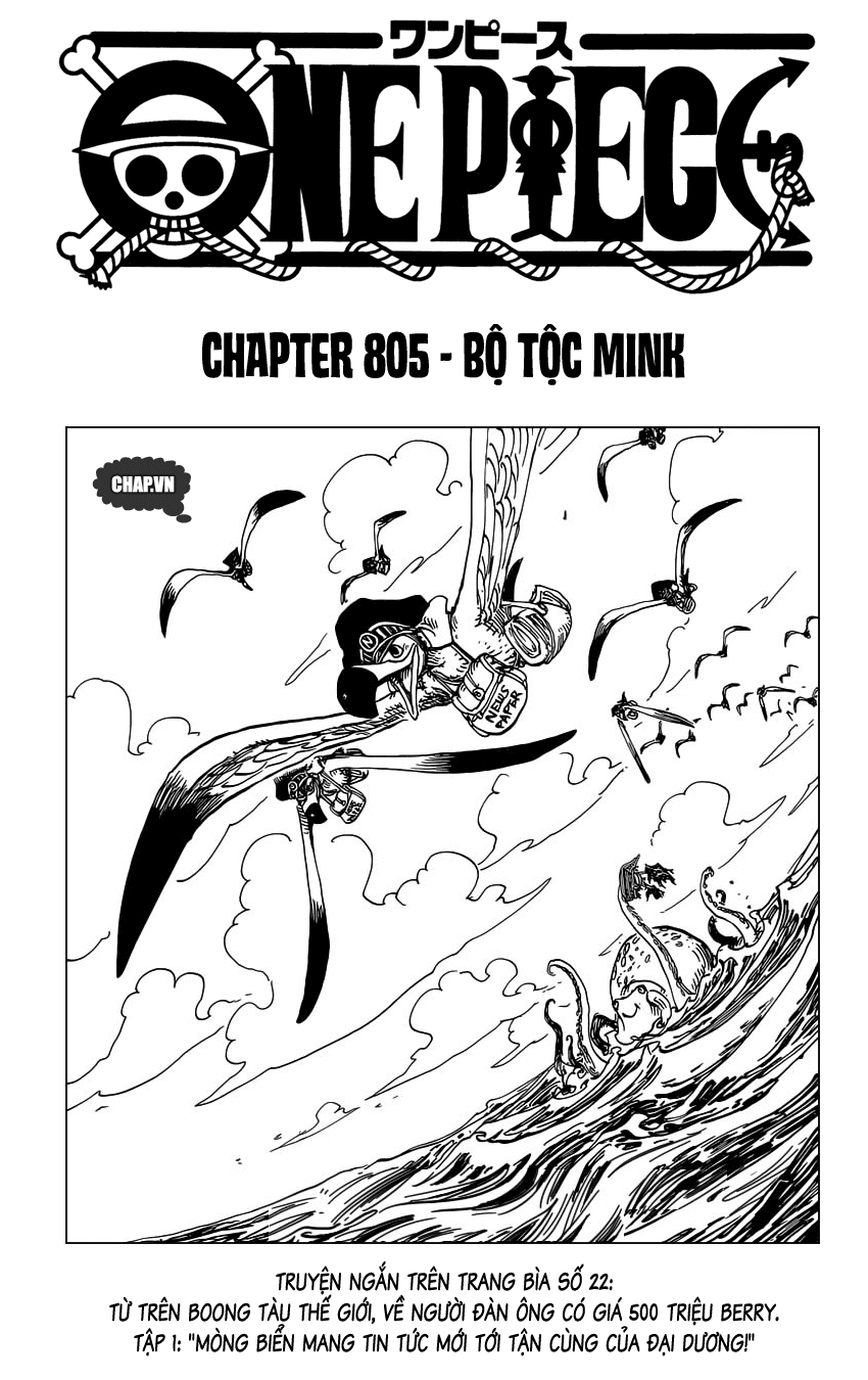 One Piece Chapter 805 - Trang 2