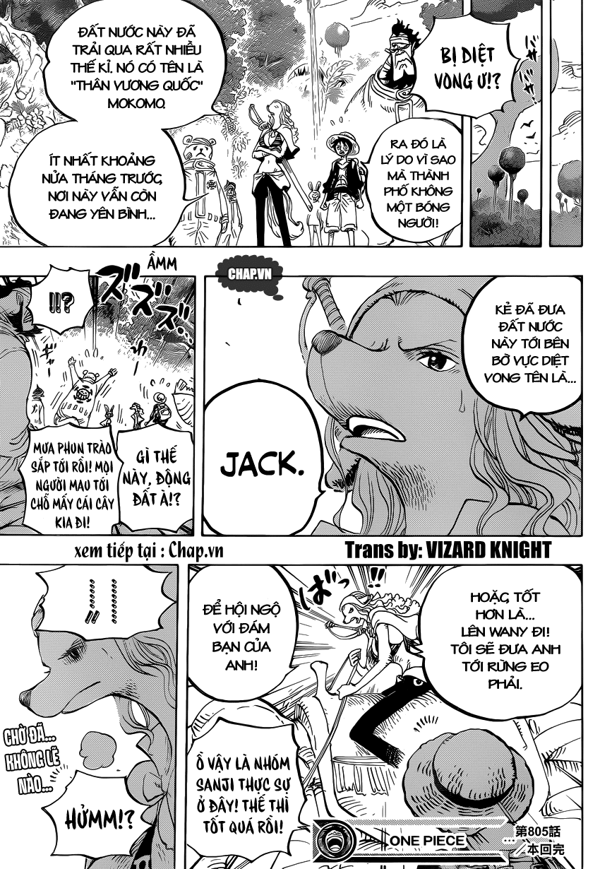 One Piece Chapter 805 - Trang 2