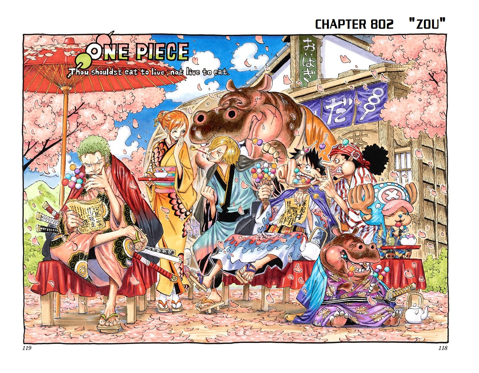 One Piece Chapter 802.1 Màu - Trang 2