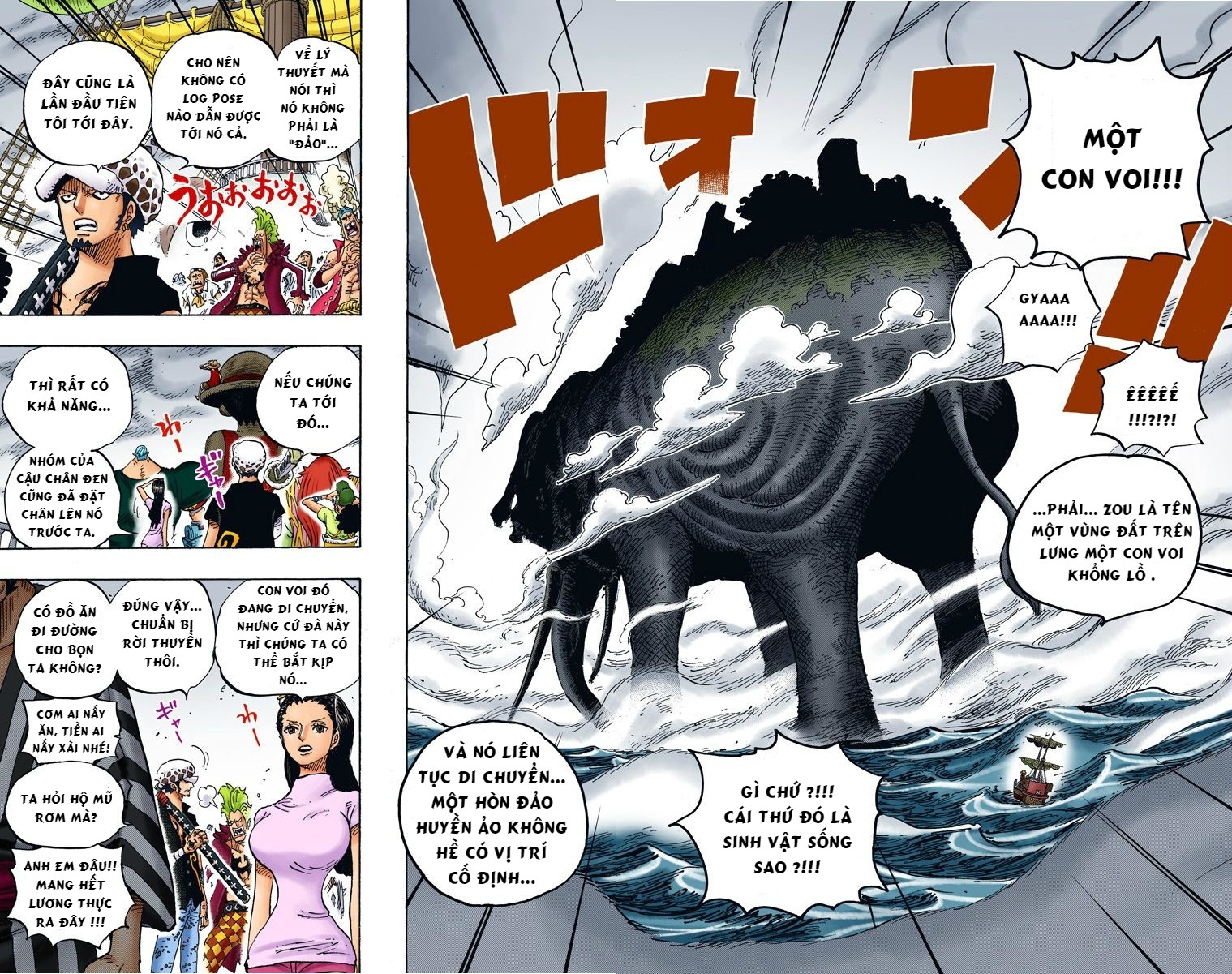 One Piece Chapter 802.1 Màu - Trang 2