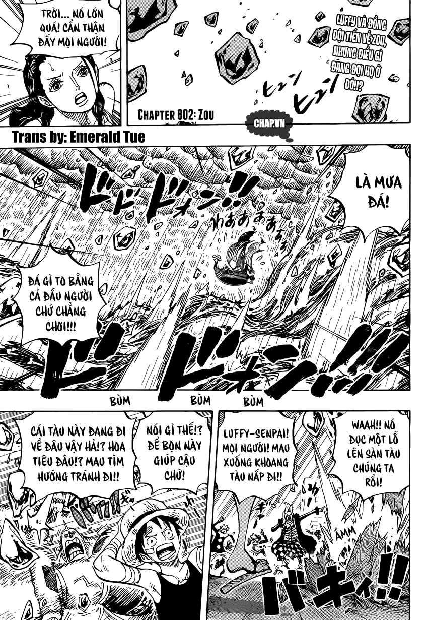 One Piece Chapter 802 - Trang 2