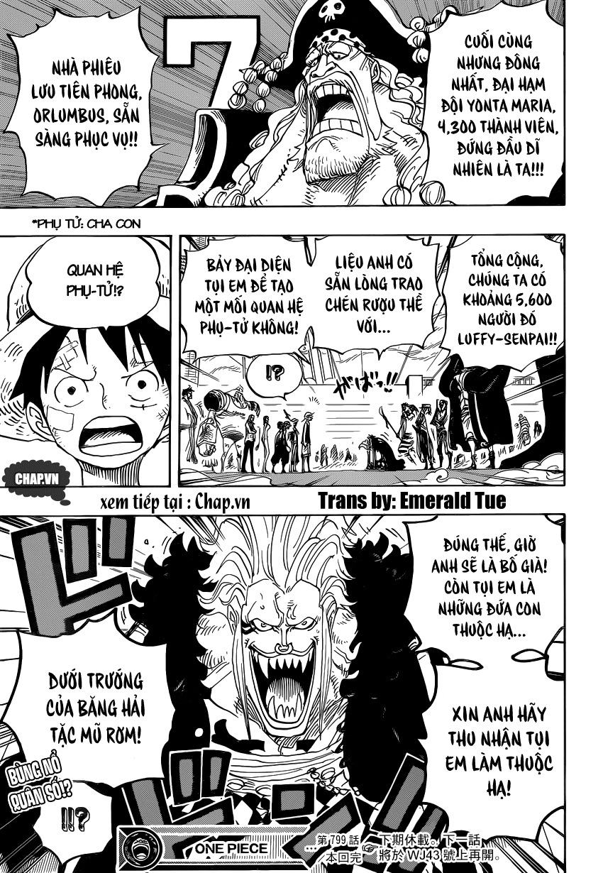 One Piece Chapter 799 - Trang 2