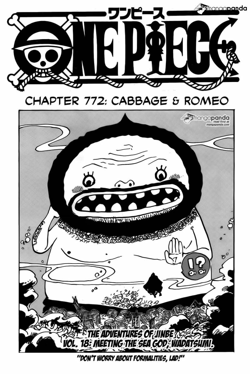 One Piece Chapter 772 - Trang 2