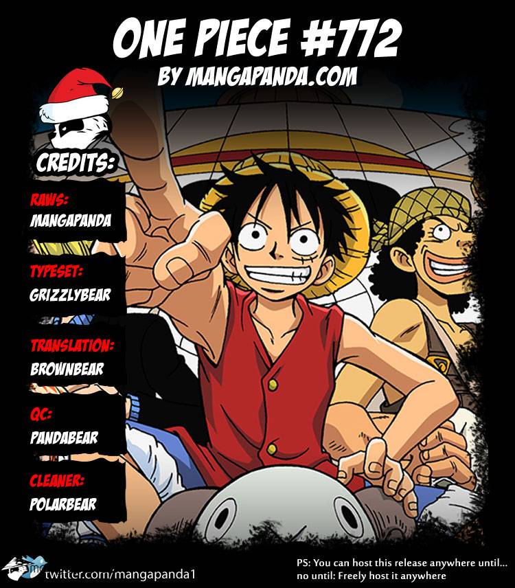 One Piece Chapter 772 - Trang 2