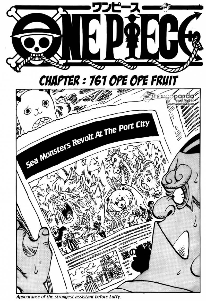 One Piece Chapter 761 - Trang 2