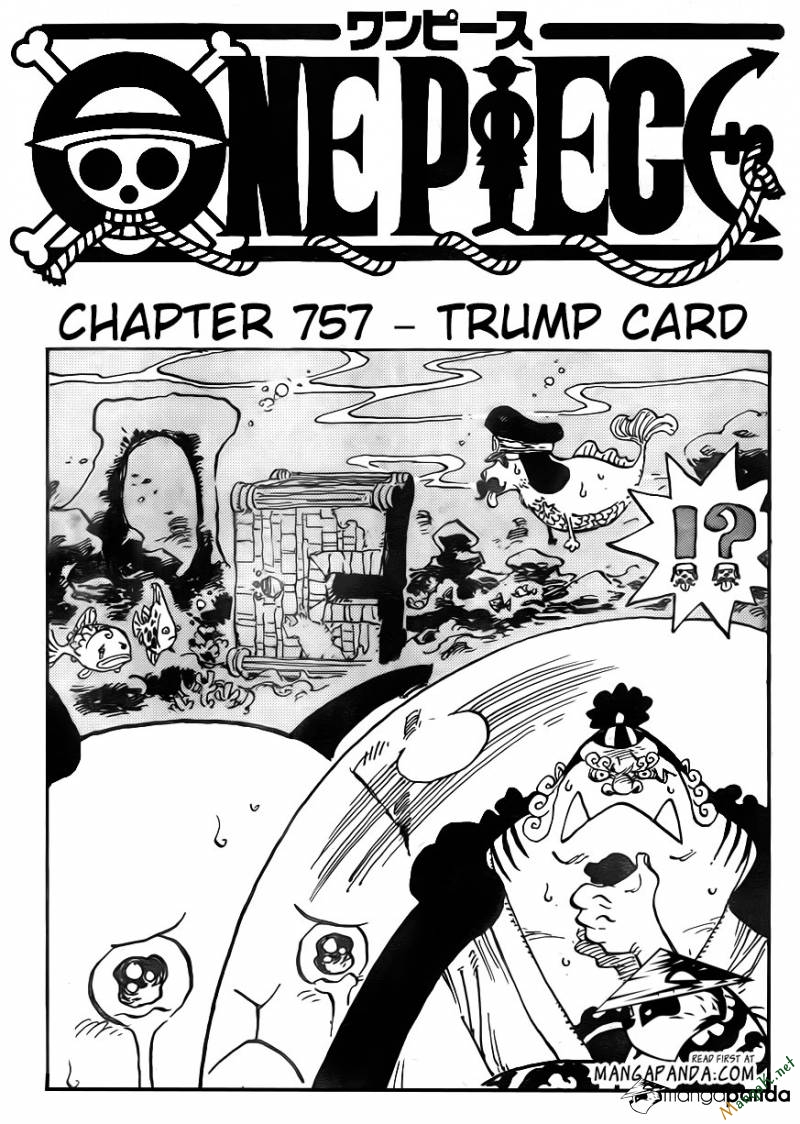 One Piece Chapter 757 - Trang 2