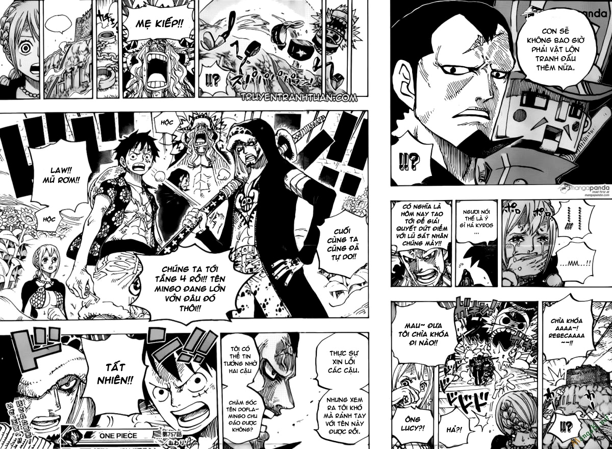 One Piece Chapter 757 - Trang 2