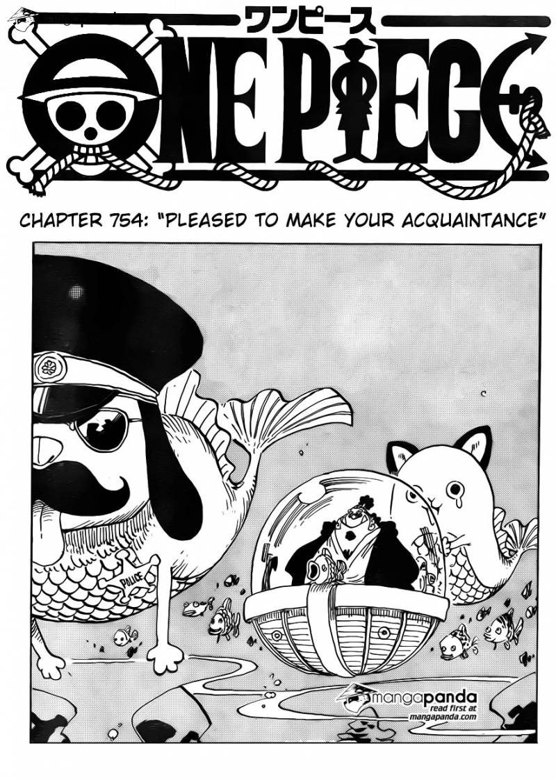 One Piece Chapter 754 - Trang 2