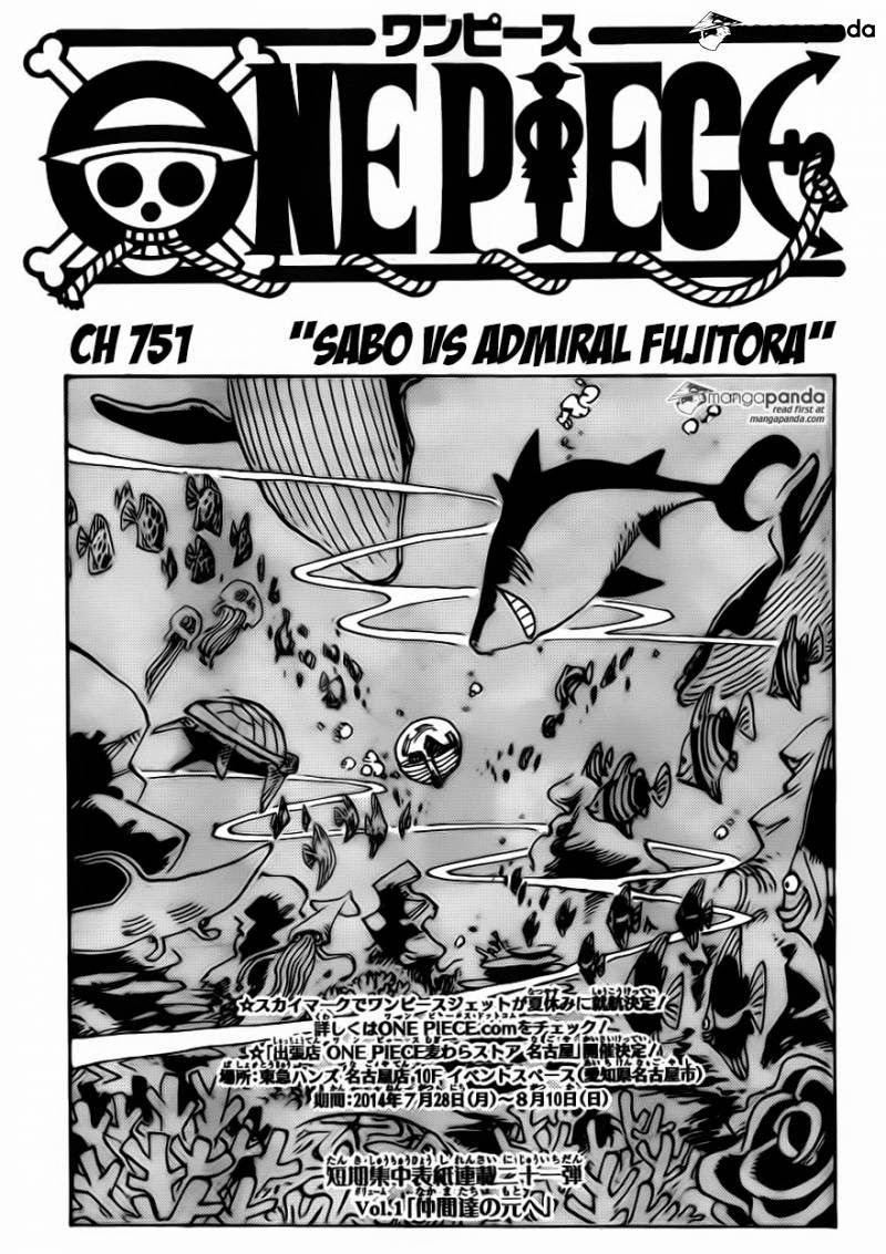 One Piece Chapter 751 - Trang 2