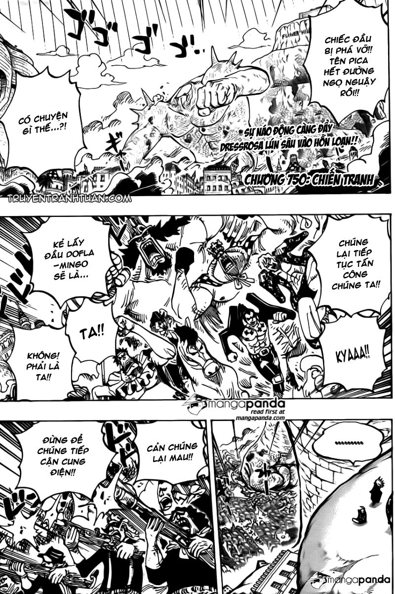 One Piece Chapter 750 - Trang 2