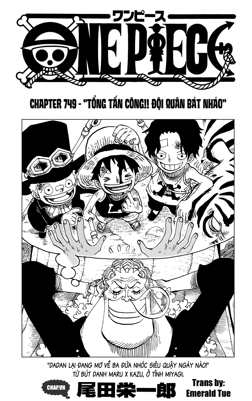 One Piece Chapter 749 - Trang 2