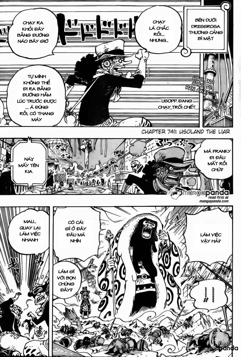 One Piece Chapter 741 - Trang 2