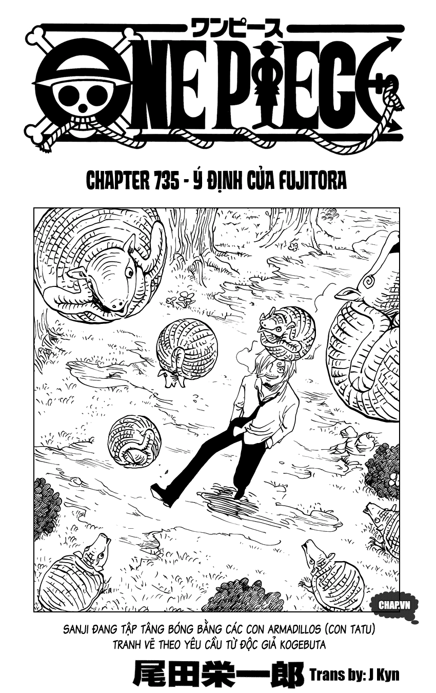 One Piece Chapter 735 - Trang 2