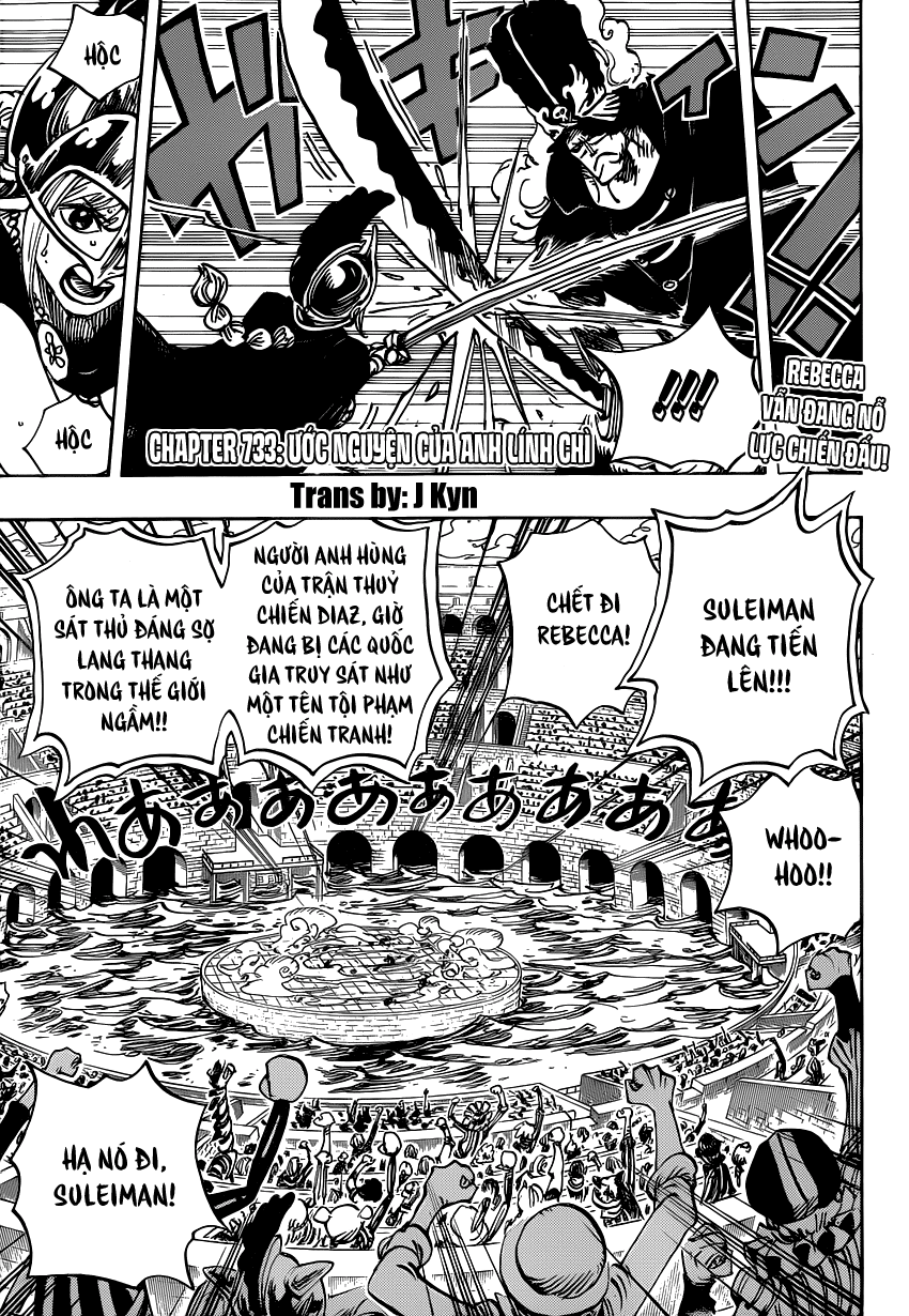 One Piece Chapter 733 - Trang 2