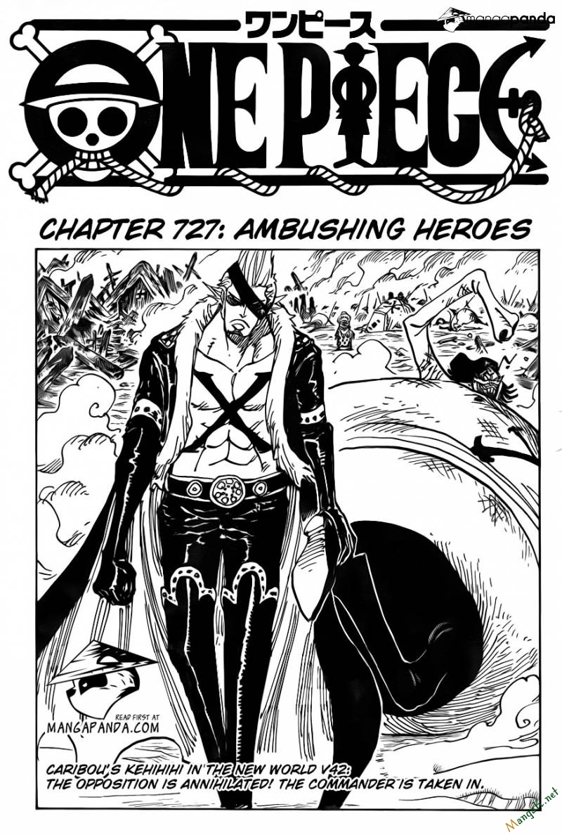 One Piece Chapter 727 - Trang 2