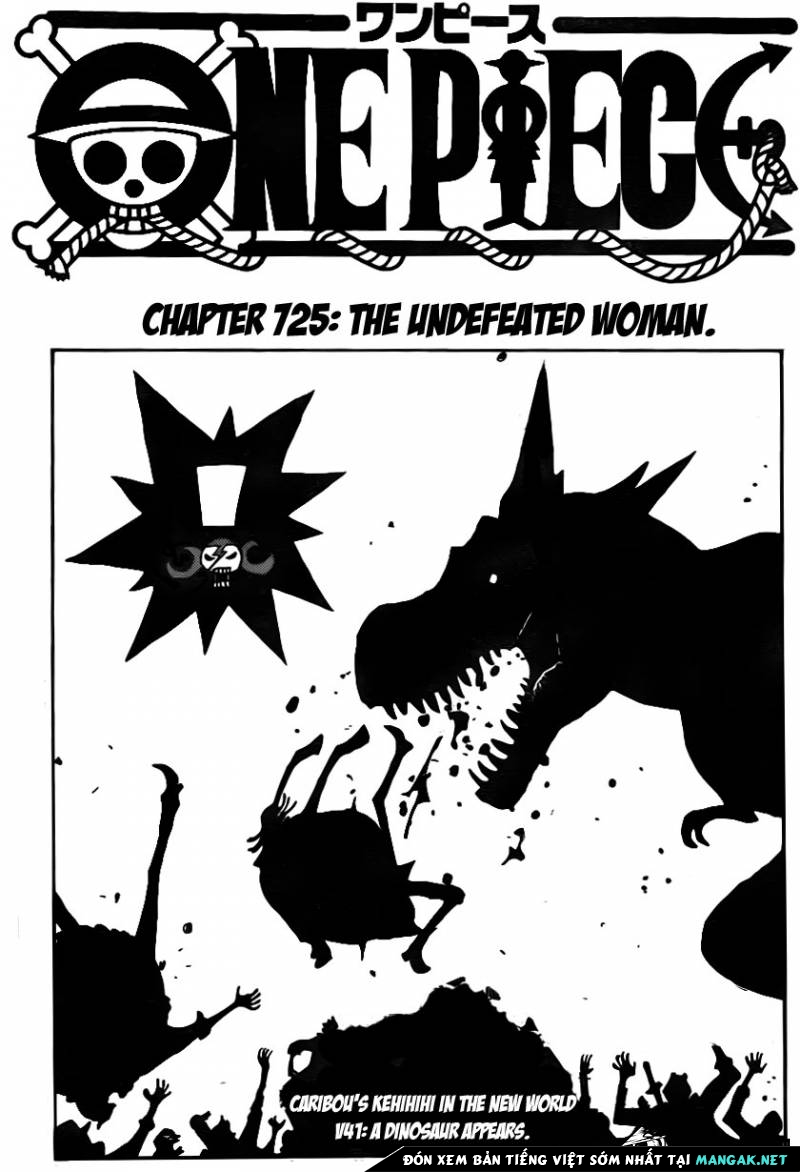 One Piece Chapter 725 - Trang 2