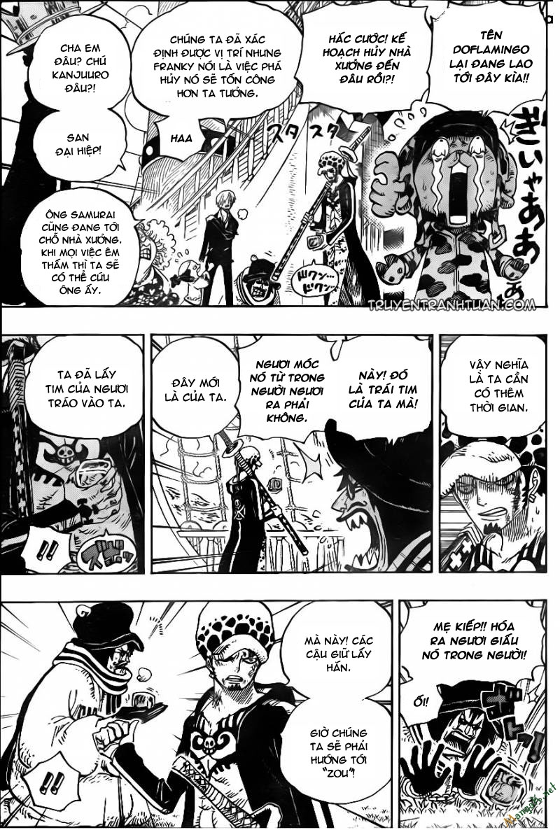 One Piece Chapter 724 - Trang 2