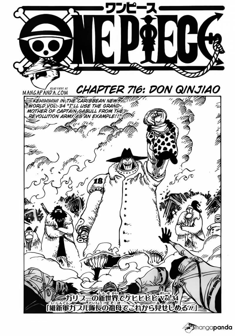 One Piece Chapter 716 - Trang 2