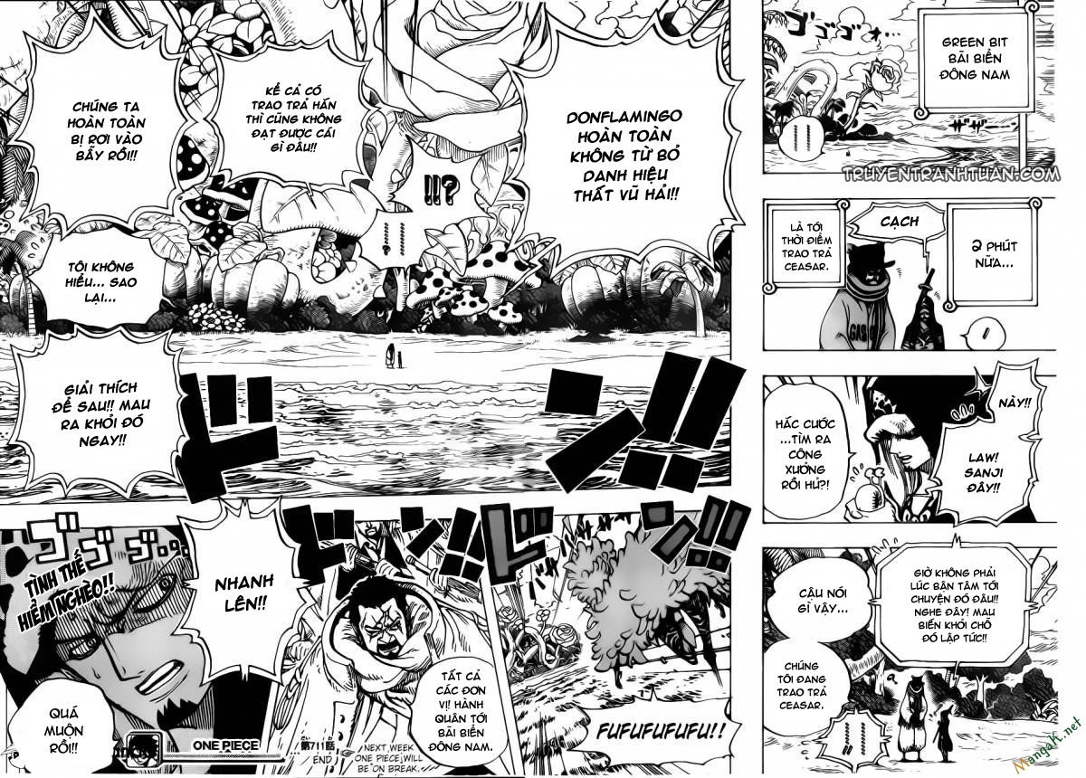 One Piece Chapter 711 - Trang 2