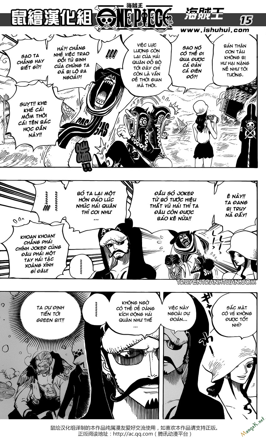 One Piece Chapter 710 - Trang 2