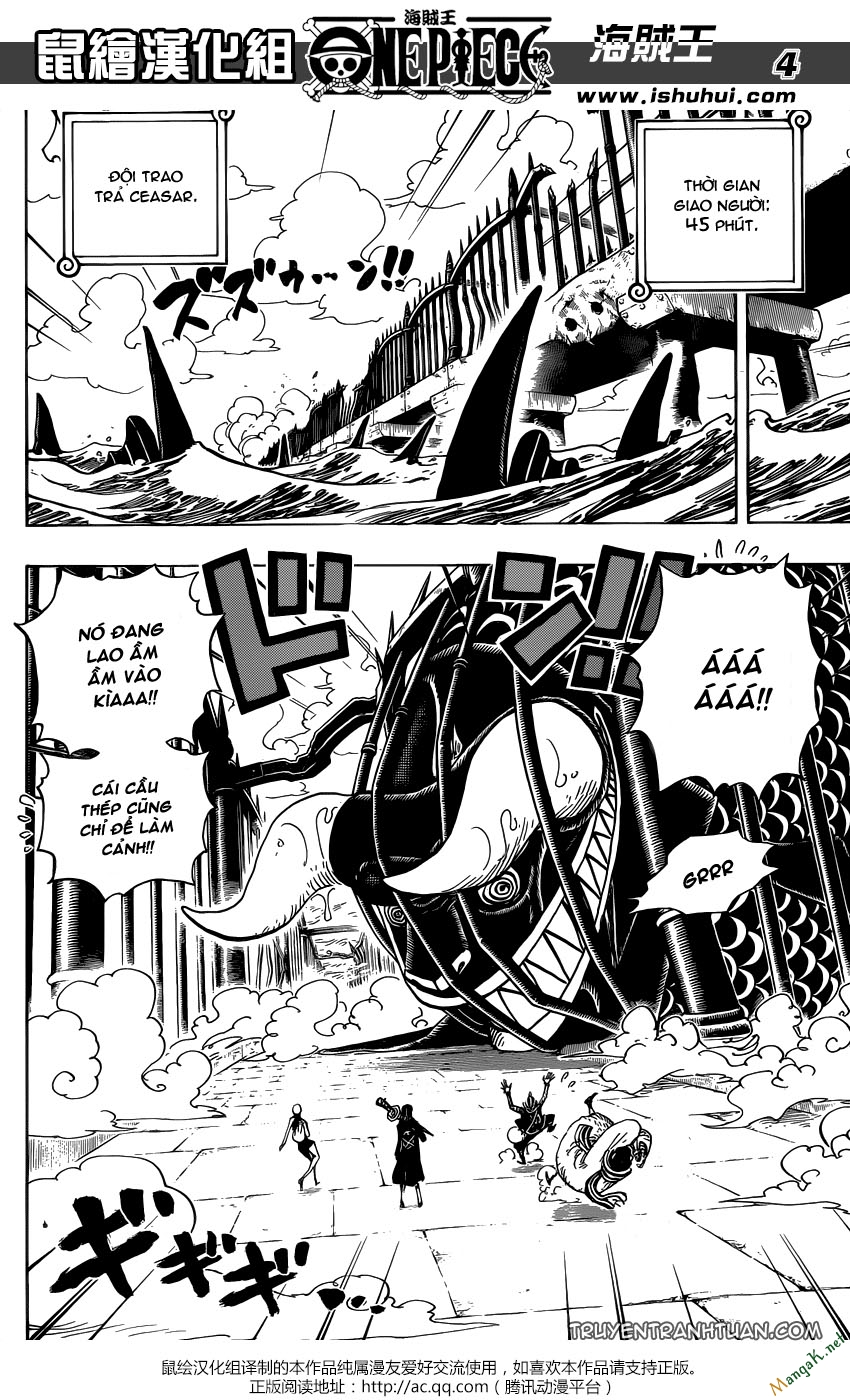 One Piece Chapter 710 - Trang 2