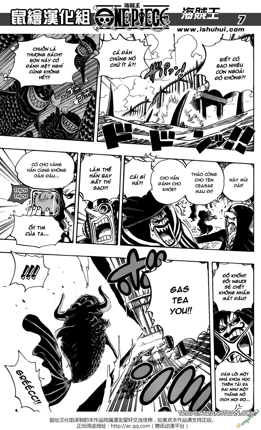 One Piece Chapter 710 - Trang 2