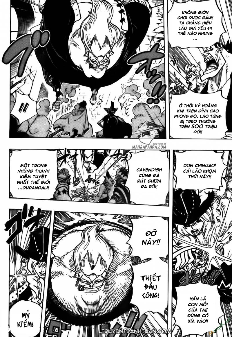 One Piece Chapter 708 - Trang 2