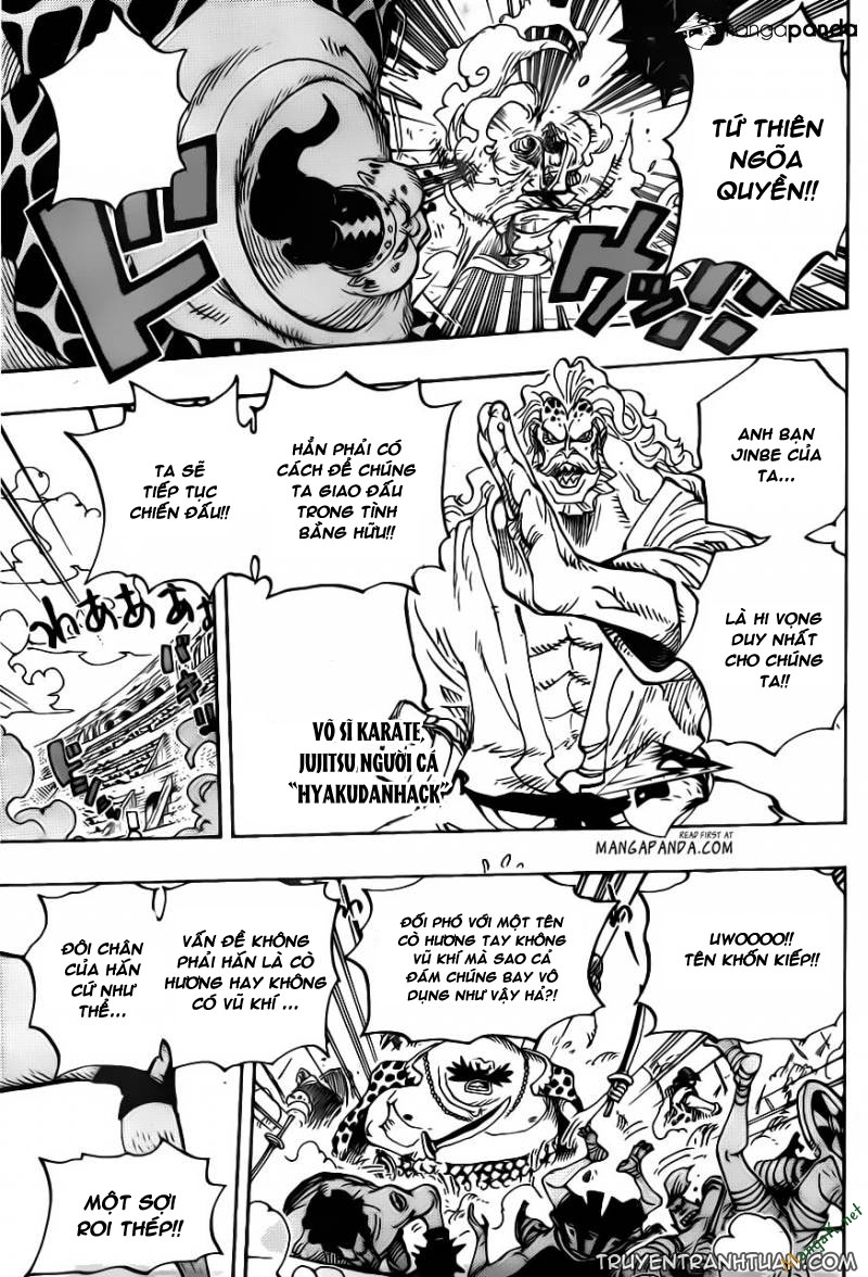 One Piece Chapter 707 - Trang 2