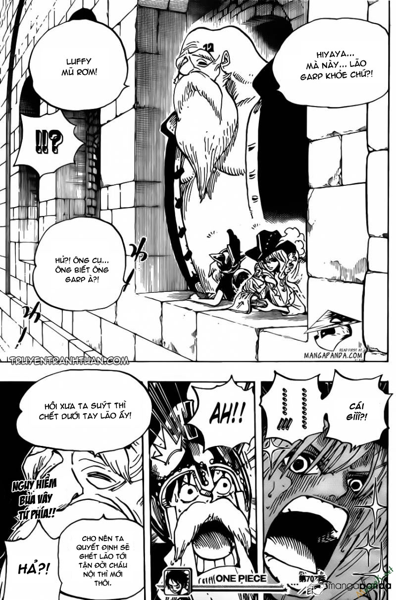 One Piece Chapter 707 - Trang 2