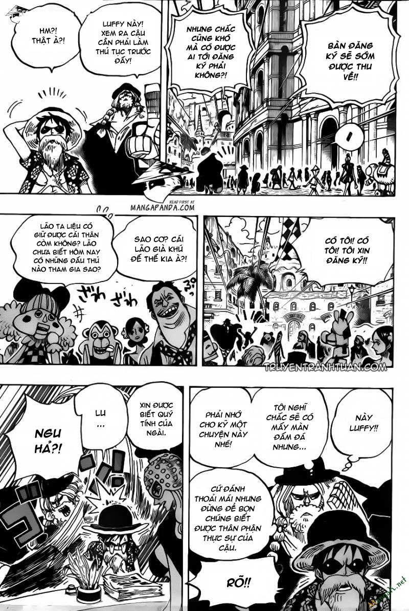 One Piece Chapter 703 - Trang 2