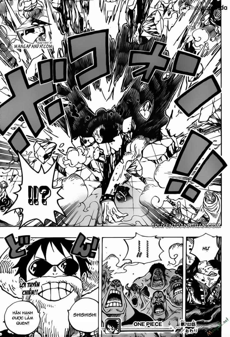 One Piece Chapter 703 - Trang 2