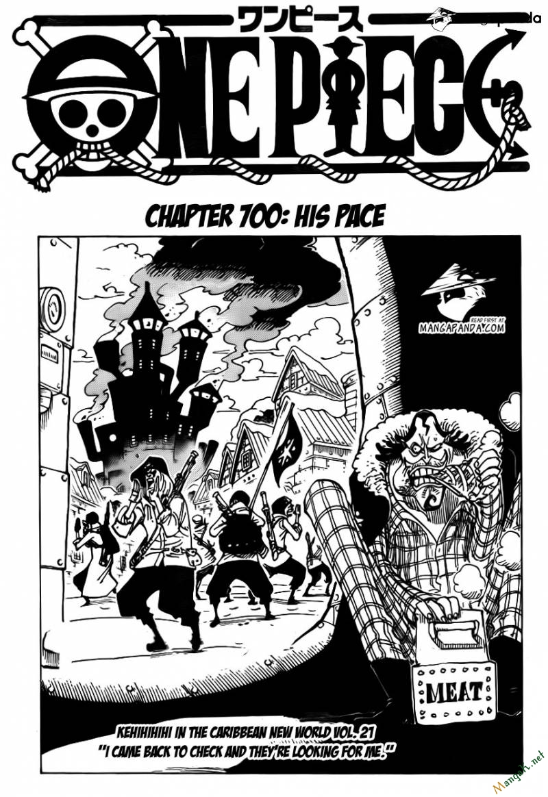 One Piece Chapter 700 - Trang 2