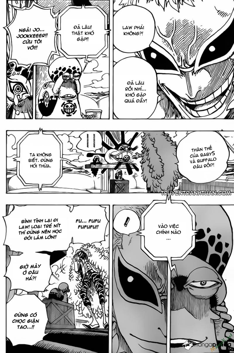 One Piece Chapter 697 - Trang 2