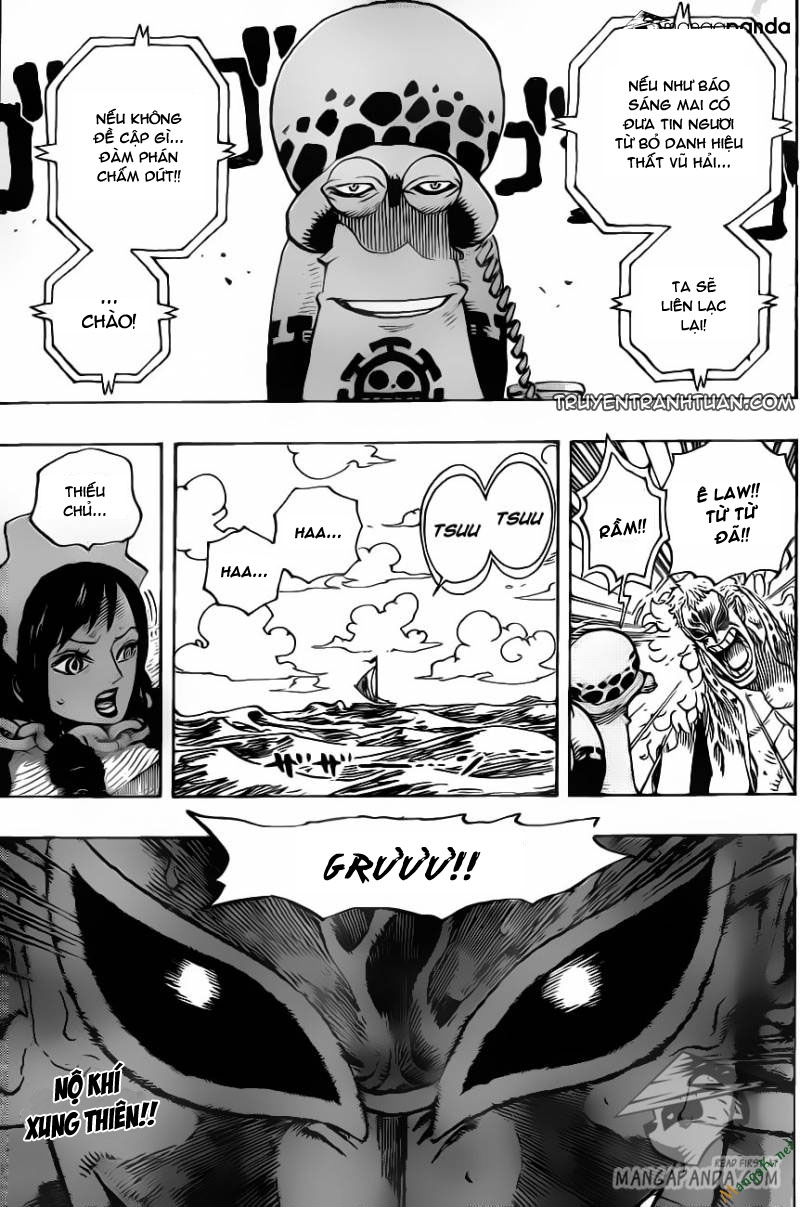 One Piece Chapter 697 - Trang 2