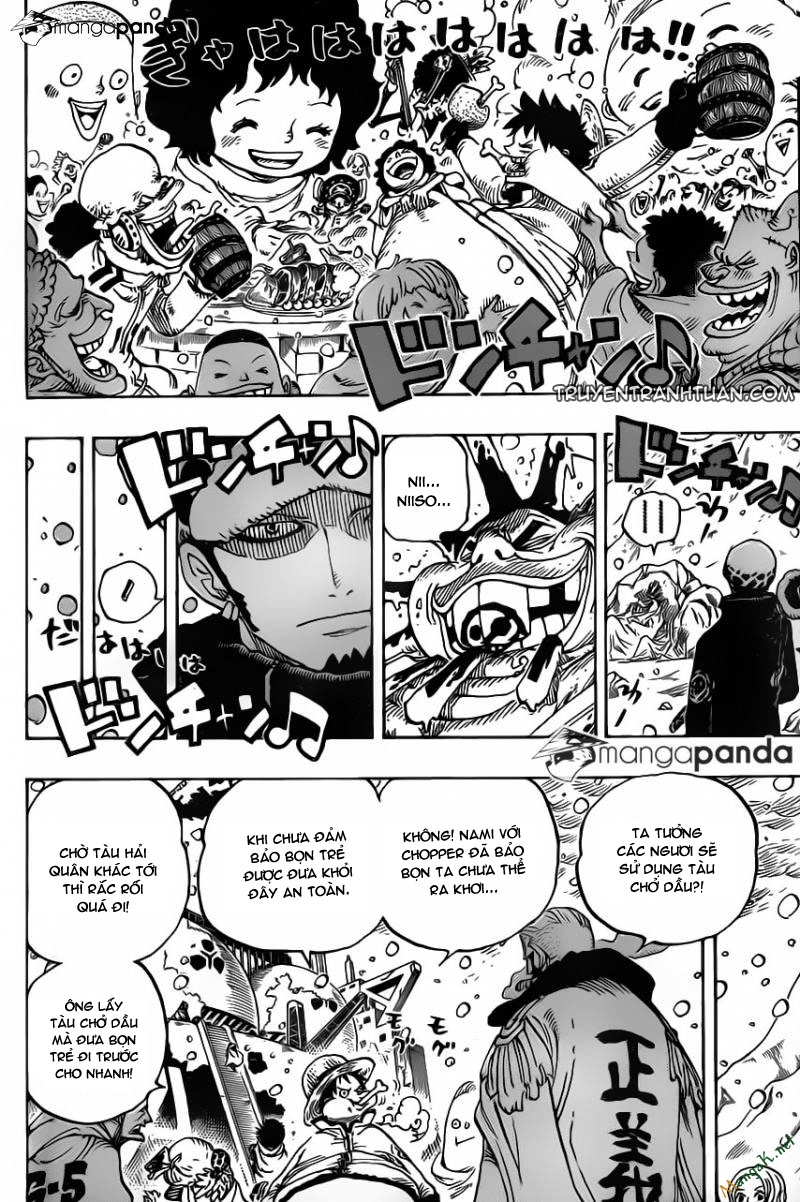 One Piece Chapter 697 - Trang 2