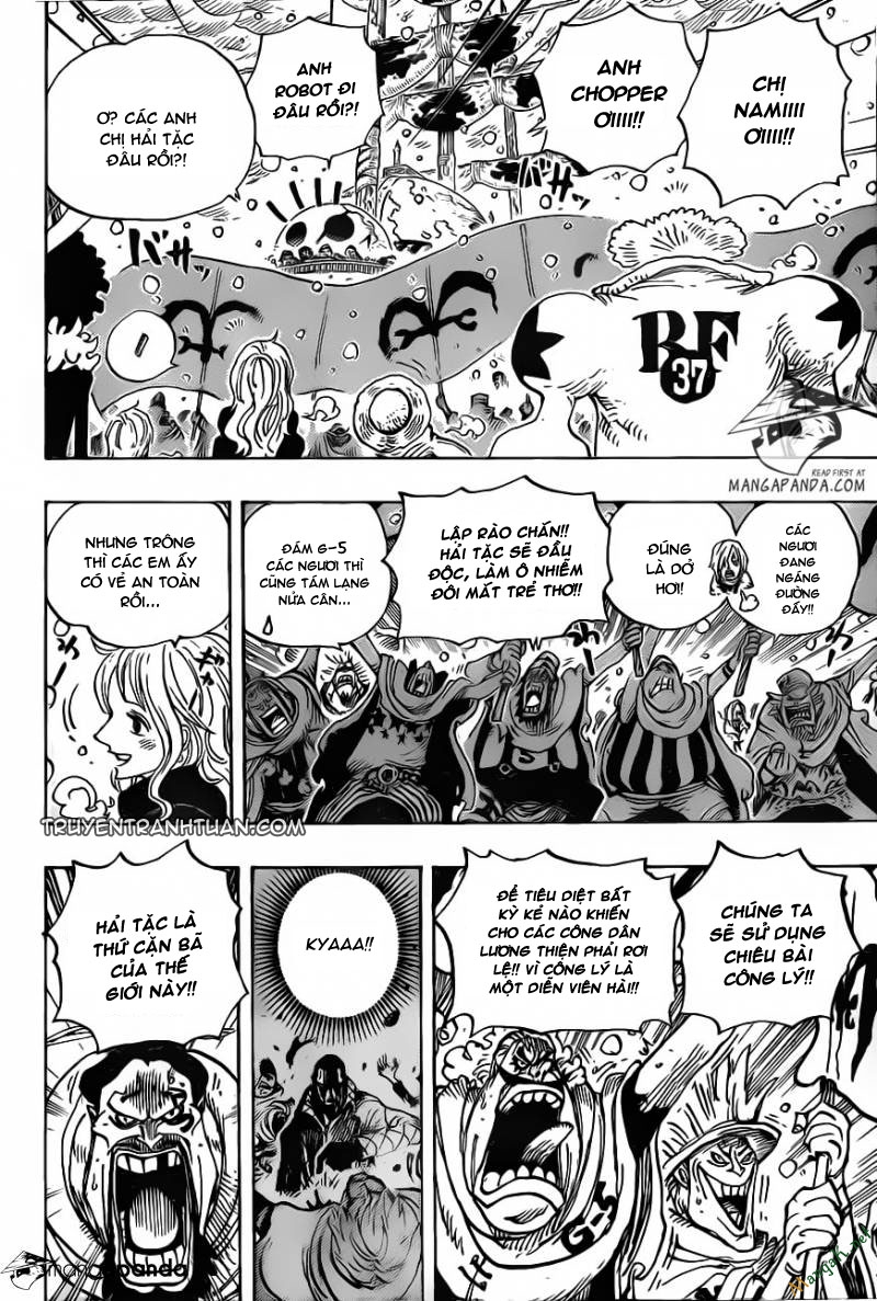 One Piece Chapter 697 - Trang 2