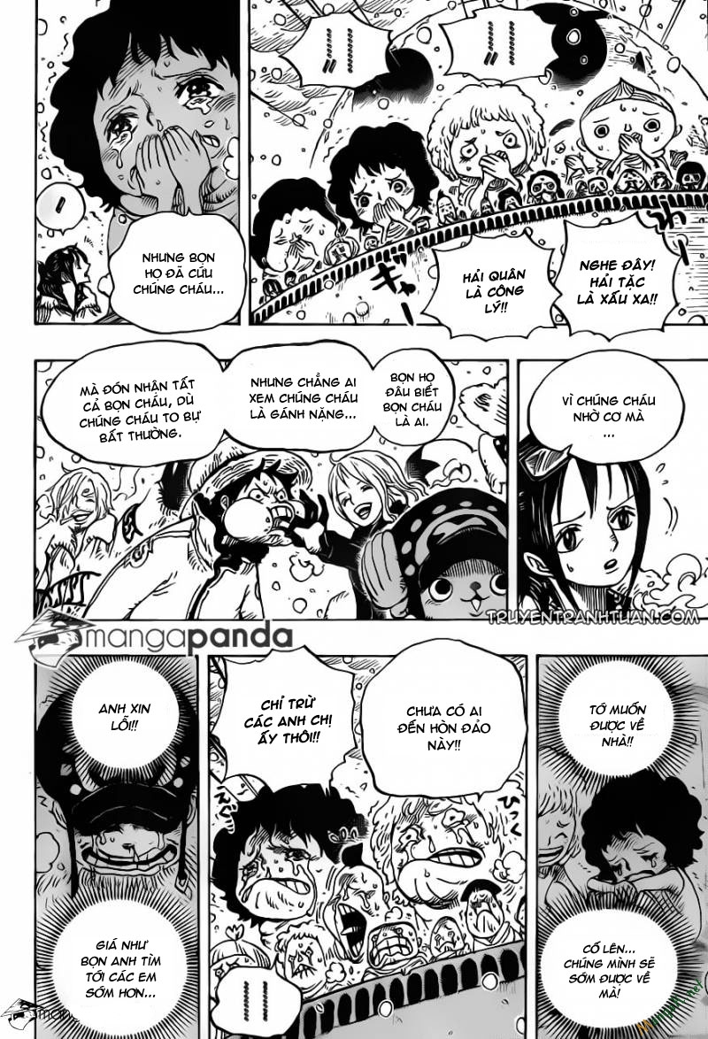 One Piece Chapter 697 - Trang 2